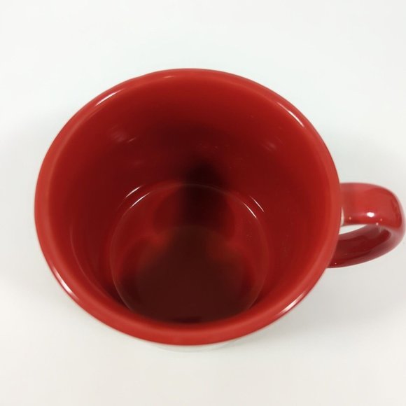 Peanuts Carolers Fa La La Oversized Red Green Christmas Coffee Mug 21 Oz - Picture 5 of 6